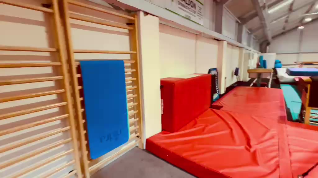 Video tour inside the Maldon Gymnastics Club training hall