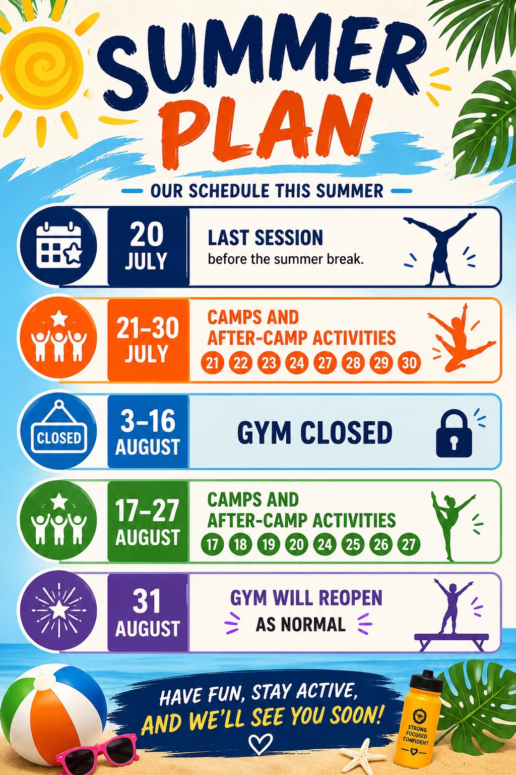 Summer 2026 Plan